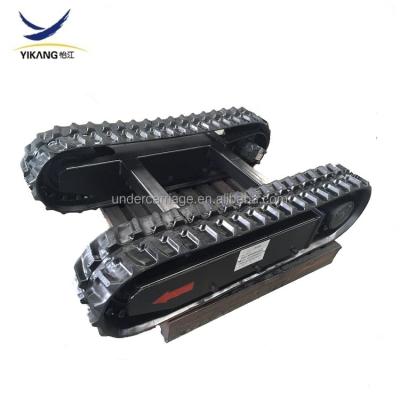 China Construction Machinery 2 Tons Rubber Track Undercarriage For Mini Excavators for sale