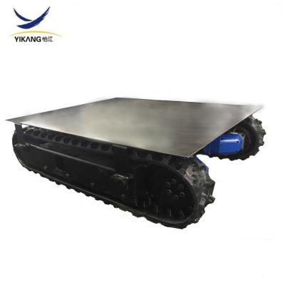 China Construction Machinery Rubber Track Chassis For Orchard Spray Equipment for sale