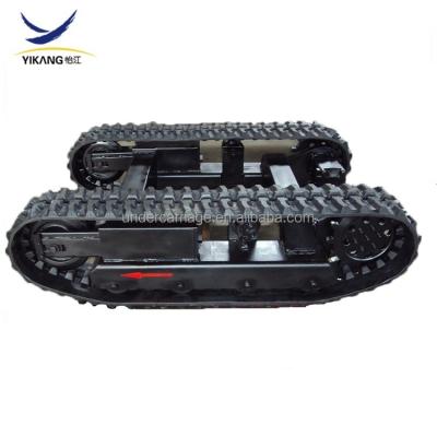 China Construction Machinery Custom Mini Track Rubber Undercarriage For Mini Excavator Bulldozer Parts for sale