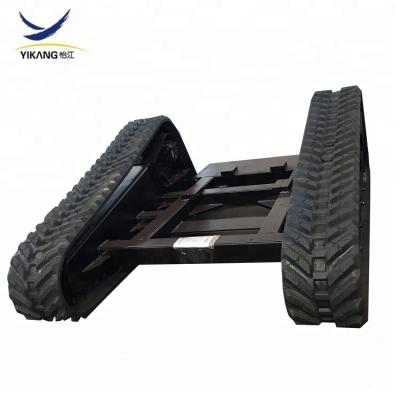 China Best Price Mini Track Skid Steer Loader Track Rubber Undercarriage For Tracked Skid Steer Loader Parts From China Chassis Manufacturers for sale