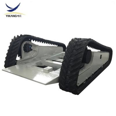 China Custom Mini Skid Steer Loader Parts Mini Skid Steer Loader Rubber Track Landing Gear for sale