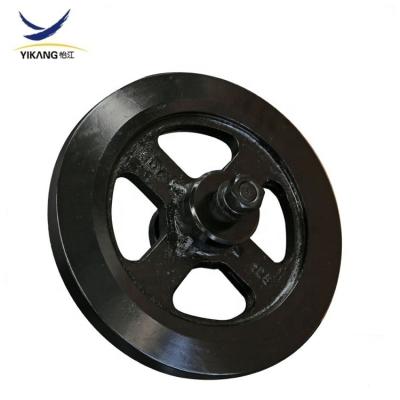 China Morroka Landing Gear Parts Morooka Transport Dumper Track Rubber Landing Gear MST 800 Front Idler for sale