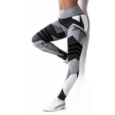 China New Pattern Breathable Pants Digital Printing Yoga Leggings Hip Lifting High Waist Leggings for sale