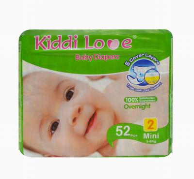 China KIDDI LOVE Cloth Quality Wholesale Factory Price Good Quality Printed Baby Diaper for sale