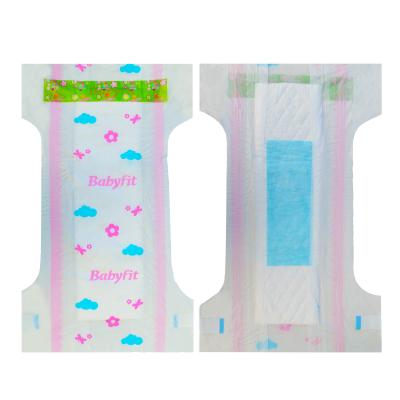 China Interesting Diaper Printing Printed Comfortable Small Baby Diapers for sale