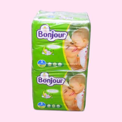 China Factory Hello Brand Printed High Quality Baby Diaper for sale