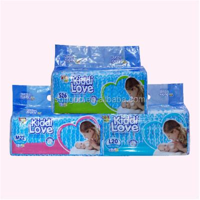 China Lovely Printed Premier Newborn Babies Kiddi Love Libero Baby Diapers for sale