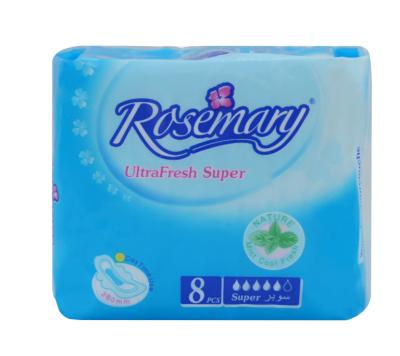 China Super Absorbent Extra Soft And Care Cotton Disposable Sanitary Napkins for sale