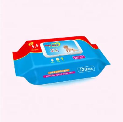 China Baby Skin Cleansing Wholesale Soft For Baby Cleaning Use Moist Moist Towelettes China Manufacturer for sale