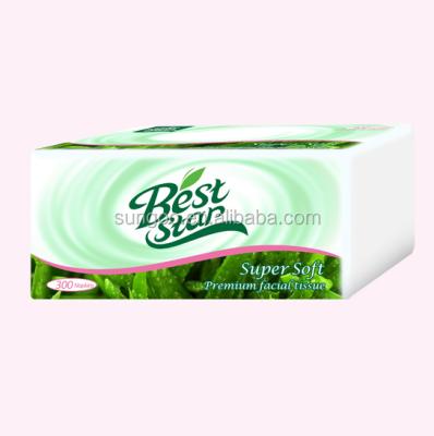 China Polybag Tissue 2017 Hot Sale Beststar Good Quality Facial Tissue Paper for sale