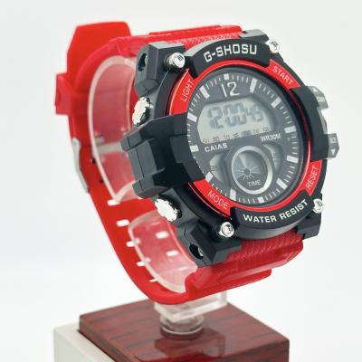 Chine Miler Sport Chronographe de luxe Silicone étanche au quartz Homme Montres à poignet Date Horloge Horloge à vendre