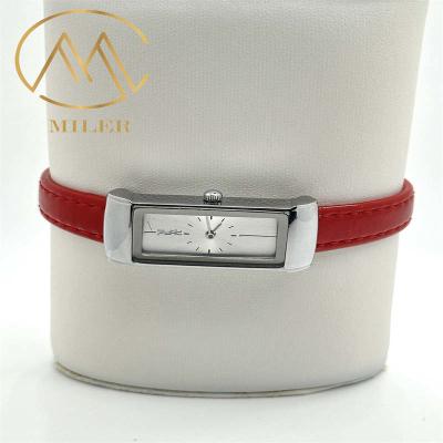 China Miler ML-111 Klassiker Geschenk Lederband Uhren Leichtgewicht Neue Mode Damenuhren zu verkaufen