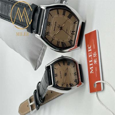 China Supplier Upgrade Your Fashion Game With This Leather Strap Quartz Watch for sale