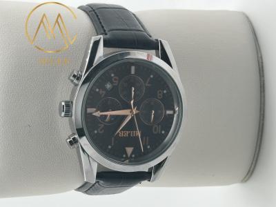 China Factory Personalized Men Leather Strap Quartz Watch for Fashion Enthusiasts for sale