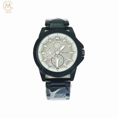 China MILER Fashion Business Mens Watches Luxury Quartz Watch 3ATM Waterproof with Date Wristwatch Reloj for sale