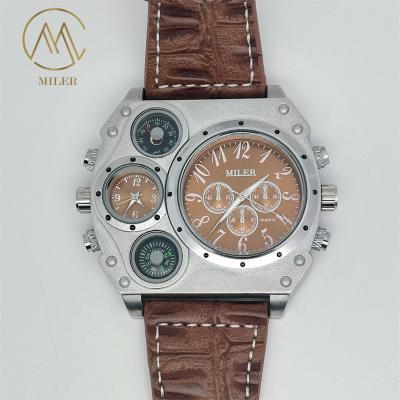 China Men Quartz Watch Elegant Design Quartz Light Watch With Push-Button Hidden Clasp for sale