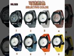 Waterproof Quartz Wrist Watch with Laser Printing Logo and Case Back