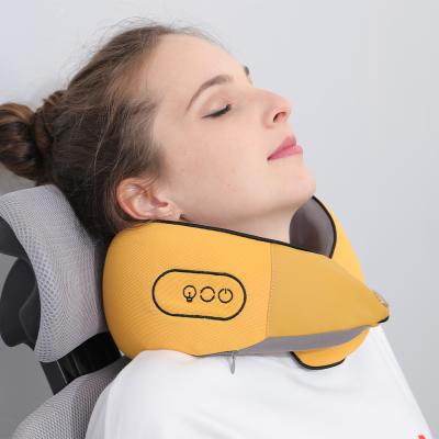 China 100% Anti-Static OEM/ODM 11 Years New Upgraded Electric Pillows Massage Pillow With 2 Rotating Heads Relaxing Shoulder Neck Pillow Massage for sale