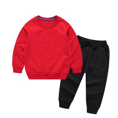 China Wholesalers 100% Custom Casual Cotton Baby Boy Hoodies Clothes Set for sale