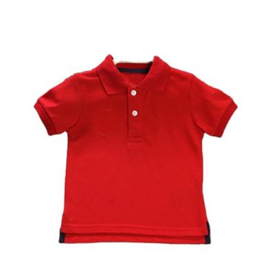 China Wholesale Summer Kids QUICK DRY Button Around Neck Polo T Shirts for sale