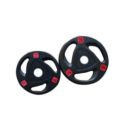 China Durable Rubber Coated Ring For Weight Plate 50mm Weight Plate 5 Kg 10kg 50kg for sale