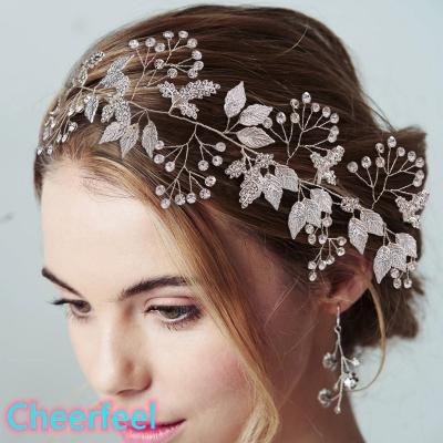 China Wedding Cheerfeel 2021 Newest Wedding Bridal Hair Pieces For Bride MP-308 for sale