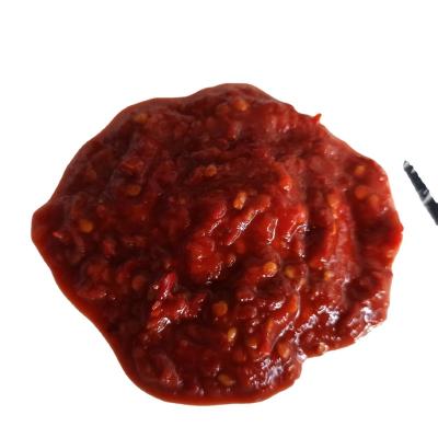 China Cooking Seasoning High Quality Chopped Red Chilli Chopped Red Chilli / Crushed Red Chilli In Pot for sale