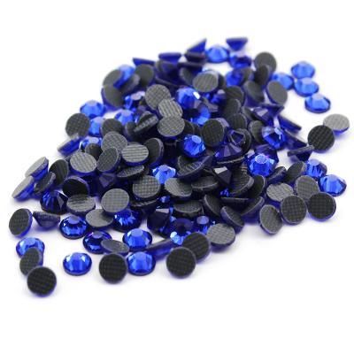 China Flatback Wholesale Hotfix DMC Crystal Stone Hotfix Rhinestones SS10 For Clothing Accessories for sale