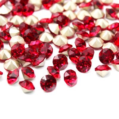 Κίνα Shinny Sparkle Factory Wholesale ab Hot Fix Rhinestones Diamond Crystal Point Back Crystal Rhinestone Shiny For Diy Decoration Rhinestone προς πώληση