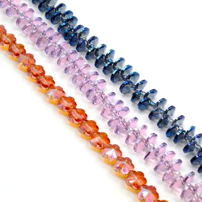 Chine Factory Wholesale Environment Inspection Flat Bead Crystal Glass Loose Beads DIY Jewelry Clothing Accessories Hand Beaded à vendre