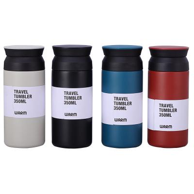 China Wholesale 304 Stainless Steel Sustainable Wall Travel Coffee Mug Double Vacuum Clean Insulated Reusable Coffee Travel Mug for sale