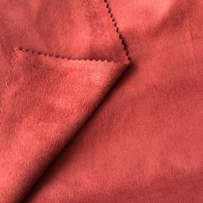 China High Quality Sueded China Double Side Brushed Suede Fabric For Clothes for sale