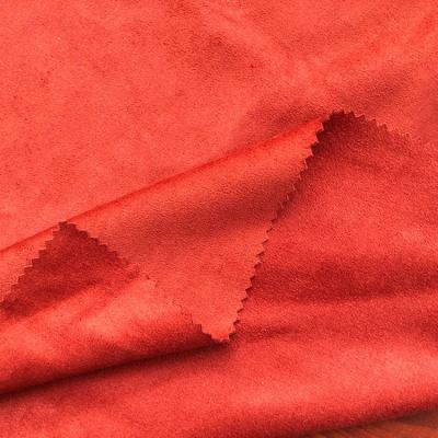 China Hot Selling 90%Polyester 10%Spandex Stretch Double Side Brushed Knitted Fabric for sale