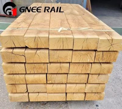 China Railway Wooden Sleeper Basic Component Of Railway Track for sale