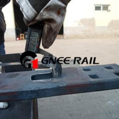 China Hook Twin Tie Plate Professional Rail Fasteners for Frog and Guard Rails for sale