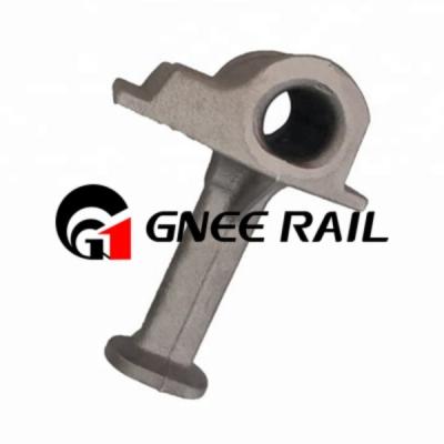 China Rail Fasteners Cast-in and Weld-on Rail Shoulders for Various Railway Track Configurations for sale