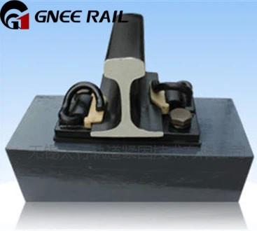 China Upgrade Your Crane System with the 8119/15/40 Rail Clamp with Elastic Composite Rubber Pad for sale