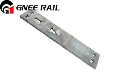 China Rail Hook Twin Tie Plates Fastens Railway Fishplate and Rail à venda