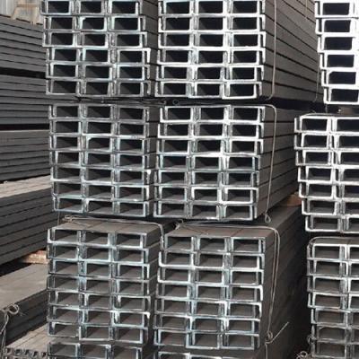 Chine ASTM A572 Acier au carbone galvanisé à fente Upn50-Upn400 Upe80-Upe400 S235 S275 S355 C à vendre