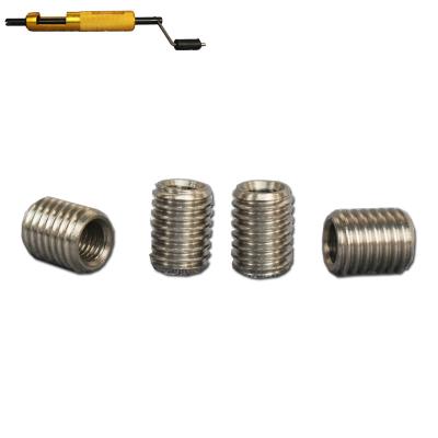 China 12*1.75 1d 1.5d 2d 2.5d 3d aluminum threaded insert stainless steel m6 m4 for sale