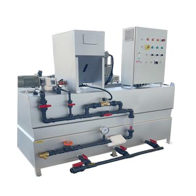 China Construction worksÂ   Polymer Making Automatic Water Treatment Press System Machine Polymer Prep Dosing System for sale