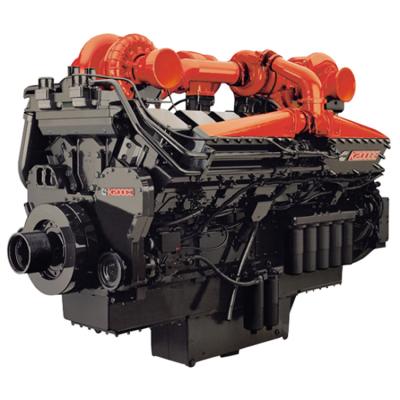 China Water-cooled high performance used engine KTA50 truck gasoline engine for mine for sale