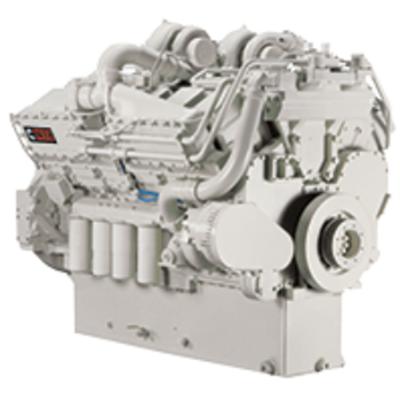 China Water Cooled 559-1119 Kw / 750-1500 Hp Diesel Doosan Marine Engine KTA38 For Boat for sale