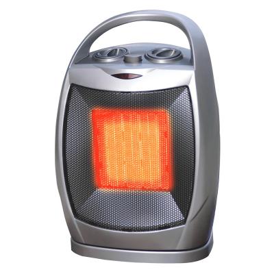 China Safety thermal cut-out Wholesale Cost Effective PTC Electric Portable Desktop Fan Heater Ceramic 1500W Space Room Heater for sale