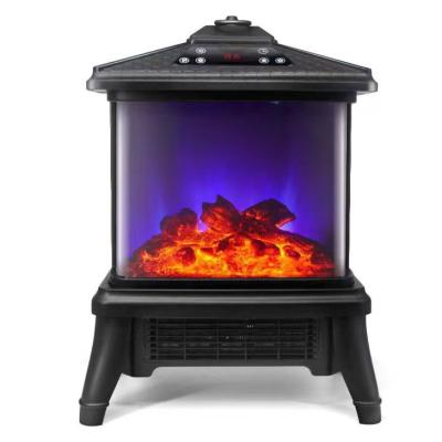 China Simulated flame (background seven color dimming) Pro Choice Thermal Protection Fireplace Lanterns Electric Fireplace Heater 3D Fire Infrared Freestanding Indoor PTC 8 Hours for sale