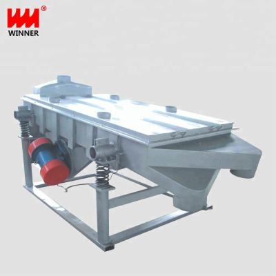 China Food Processing Linear Vibrating Sieve Shaker Sand Vibrating Screen for sale