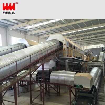 China Standard Container Waste Sorting Recycling Machine Waste Recycling Equipment for sale