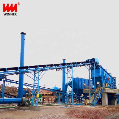 China Solid Waste Waste Recycling Plant Crusher For Gravel Complete Production Line for sale