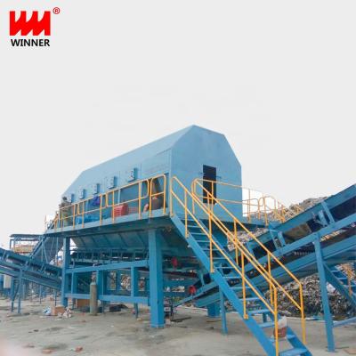 China MSW Solid Waste Shredder, Refuse Sorting and Disposal System for sale