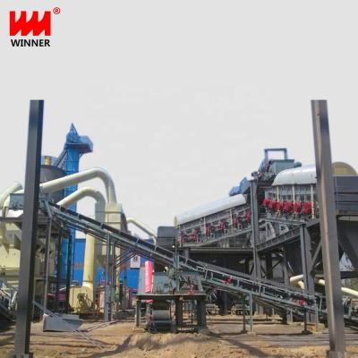 China Mining Silica Sand Production Line Glass Production , Sand Making Machinery for sale